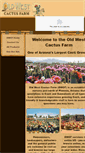 Mobile Screenshot of oldwestcactusfarm.com